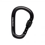 Pearlock Screwgate Carabiner - Black