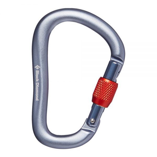 Rocklock Screwgate Carabiner - Gray