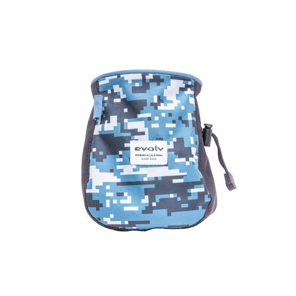 Evolv Camo Chalk Bag Camo Digi Blue