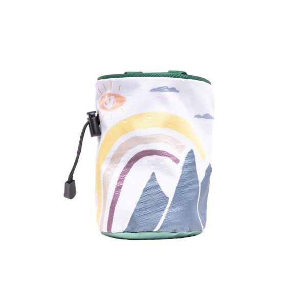 Evolv Graphics Chalk Bag Rainbow Sand