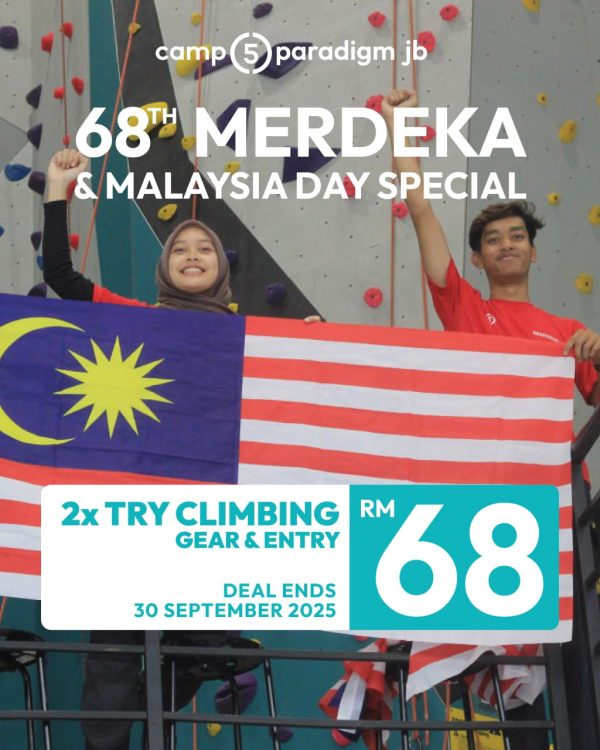 Try Climbing Merdeka Special