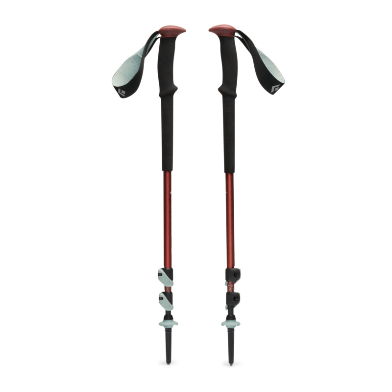 Black Diamond Trail Trekking Poles Iron Red